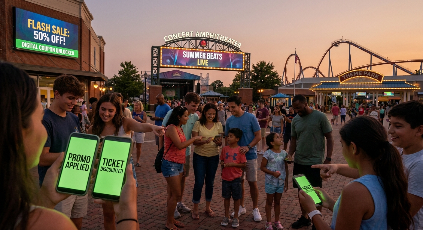 Today’s Best Entertainment & Ticket Promo Codes: Real Savings On Concerts, Theme Parks, And Live Events