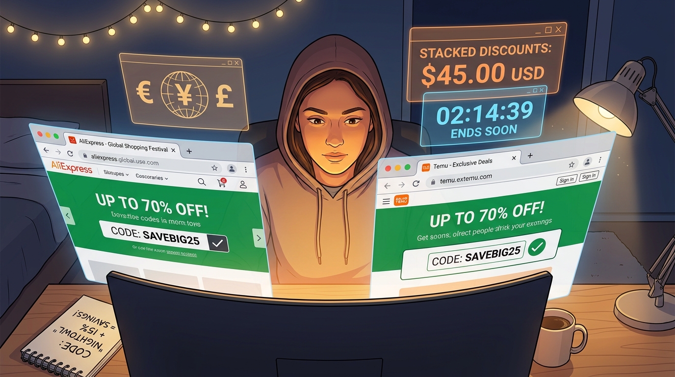 Today’s Best AliExpress & Temu Promo Codes: Real Stacking Tricks For Global Bargain Hunters