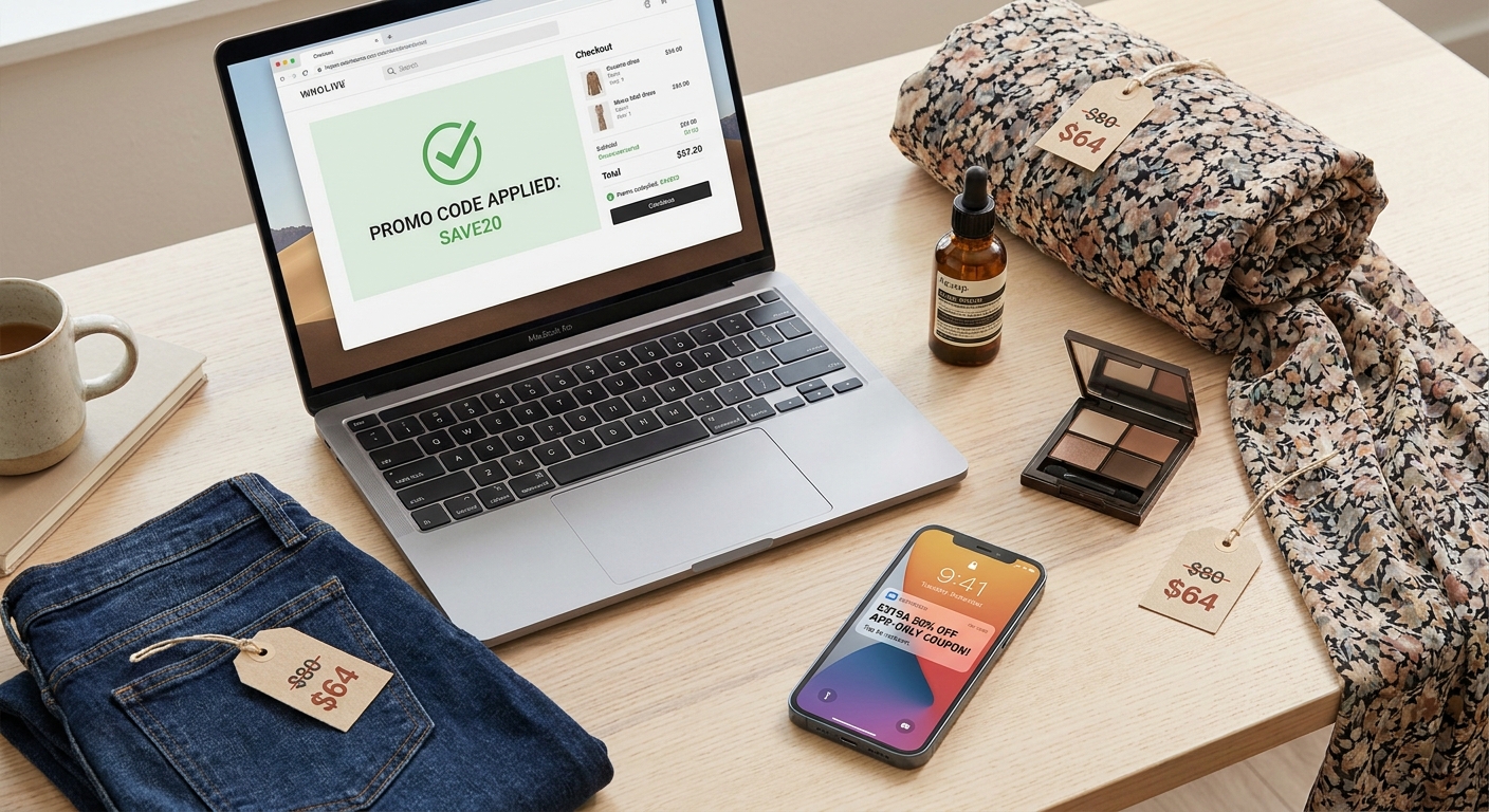 Today’s Best Clothing & Beauty Promo Codes: Stacked Fashion Deals You Can Actually Use Right Now