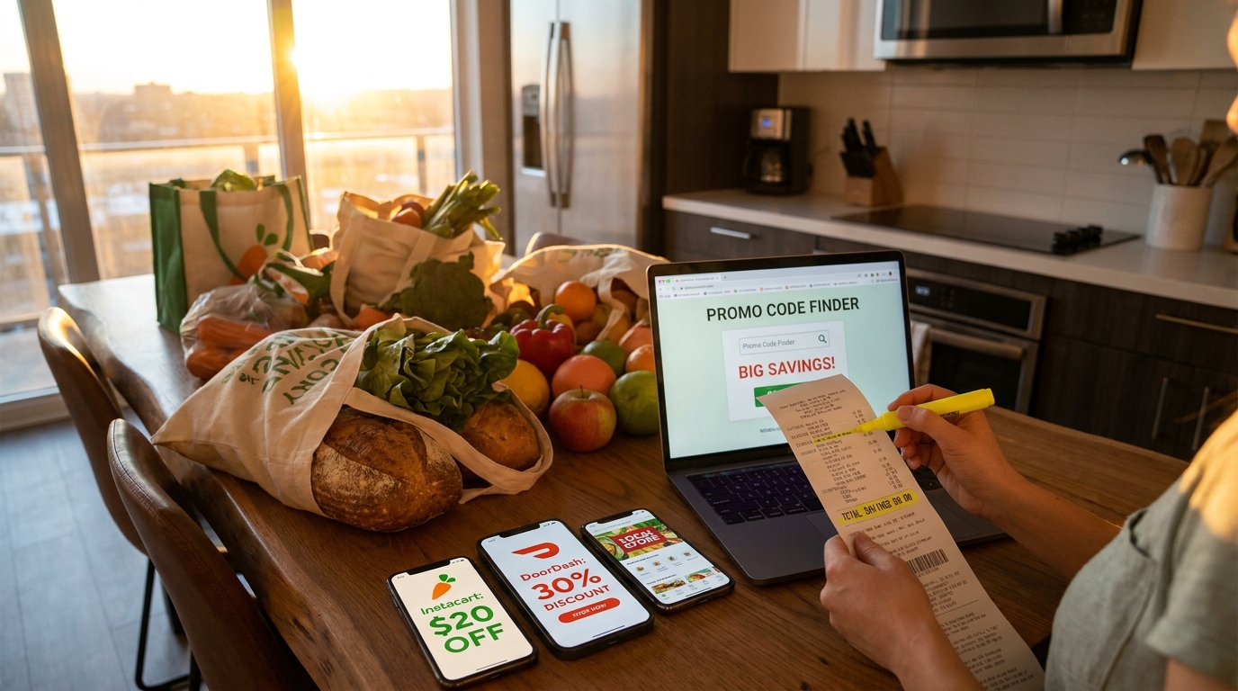 Today’s Best Grocery Delivery Promo Codes: Real Stacking Tricks For Cheaper Same‑Day Food And Essentials