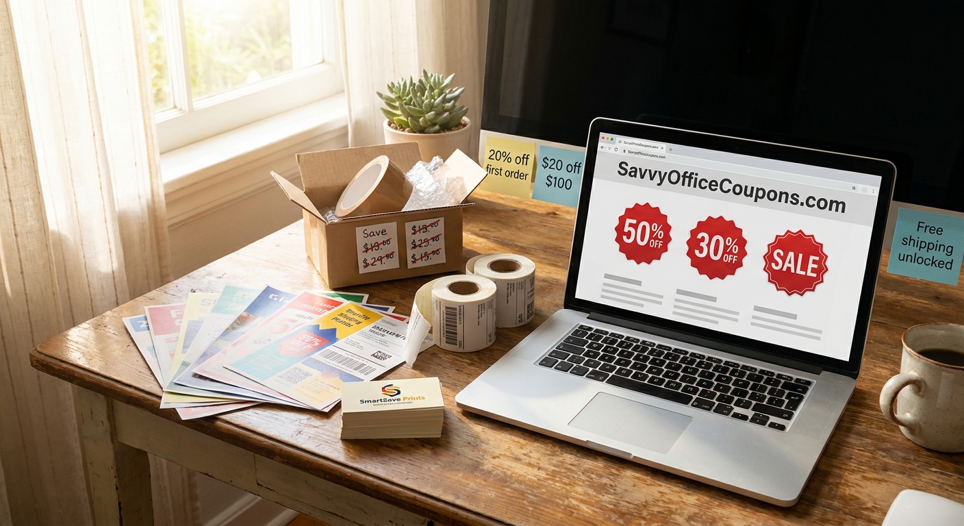 Today’s Best Office & Print Promo Codes: Stackable Deals For Home Businesses, Teachers, And Side Hustlers