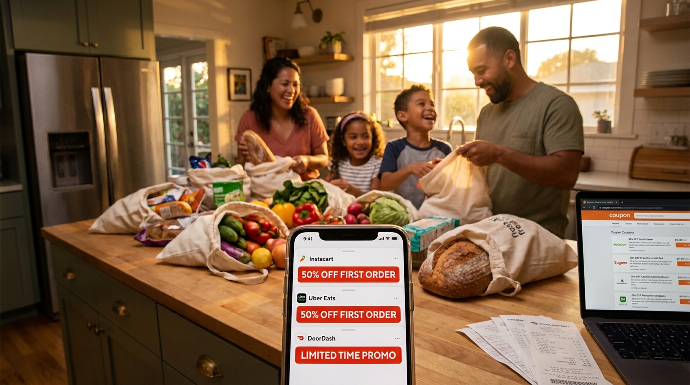 Today’s Best Grocery & Delivery Promo Codes: Real, Verified Savings On Groceries, Essentials And Memberships You Actually Use