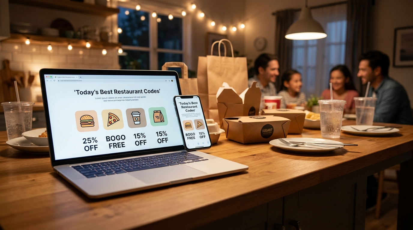 Today’s Best Fast Food & Restaurant Promo Codes: Real, Verified Deals On Delivery And Drive‑Thru Favorites
