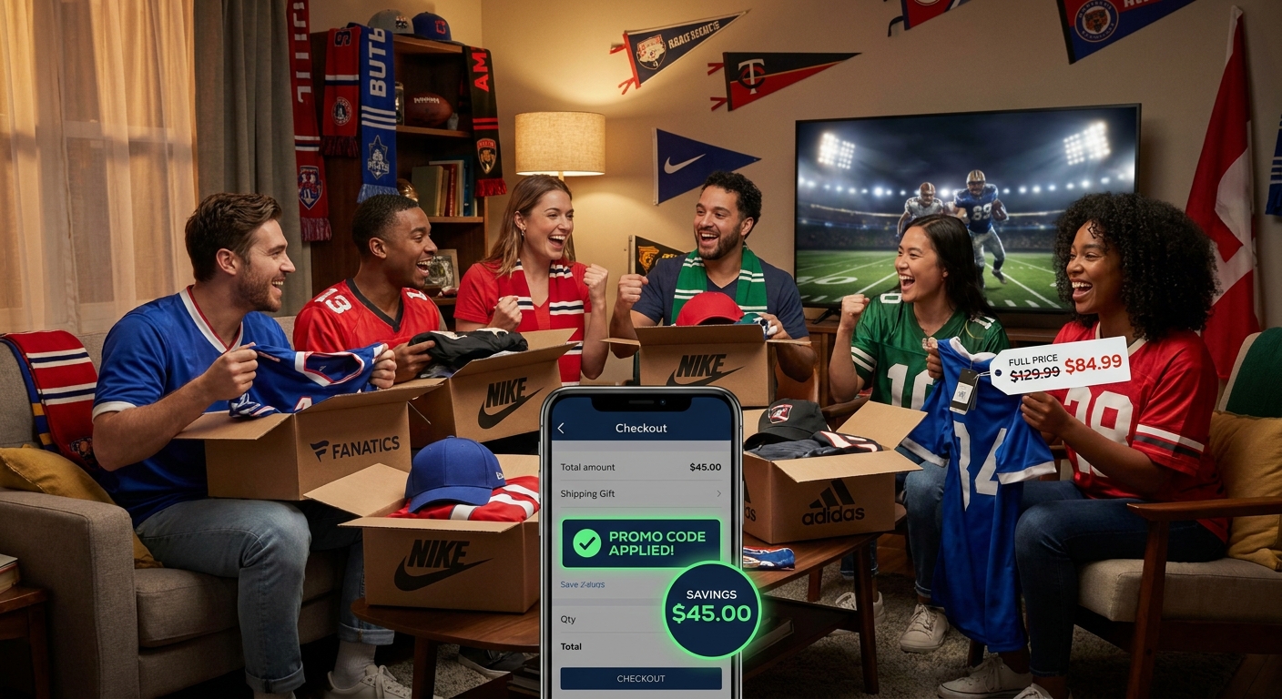 Today’s Best Fan Gear Promo Codes: Real, Verified Deals For Jerseys, Hats And Sports Merch You Actually Want