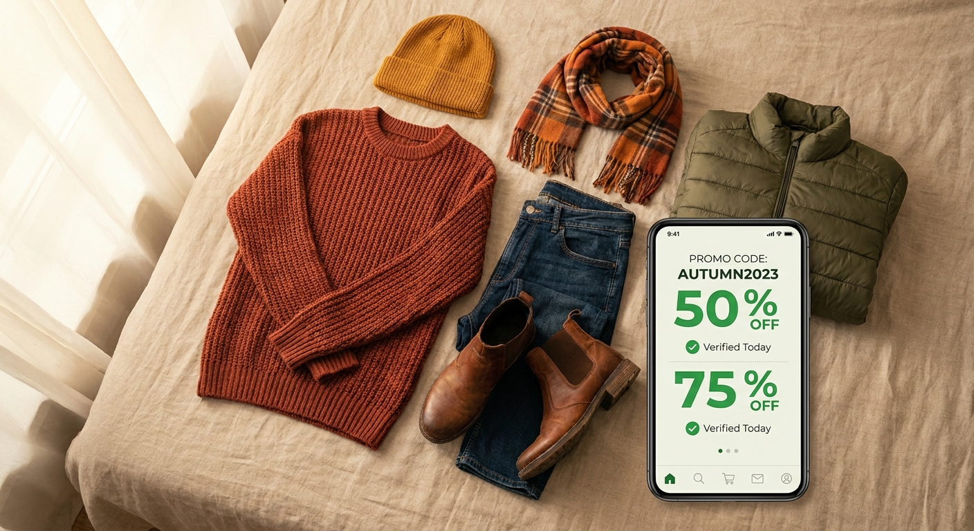 Today’s Best Fashion & Clothing Promo Codes: Real, Verified Deals On Fall Wardrobes And Winter-Ready Basics